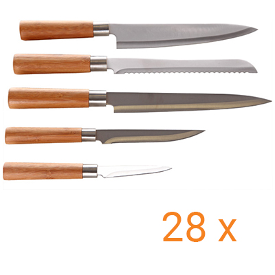 bamboe messen set