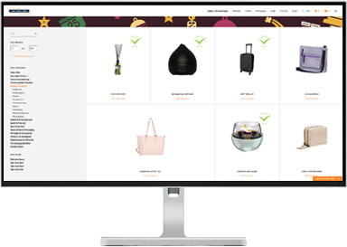 productoverzicht webshop